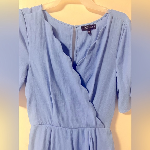 Trixxi light blue Romper, size Small - Picture 2 of 7